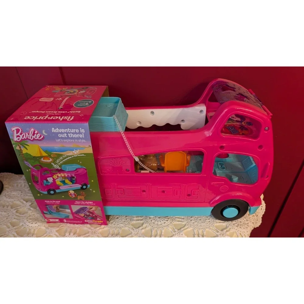 Barbie Little Dreamcamper Musical Playset for‎ Toddlers with 35 Songs and Sounds